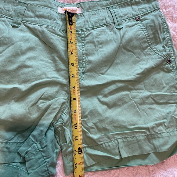 Vintage LEE Dressy Casual Chino Shorts Old money Sz 12M - Picture 5 of 5